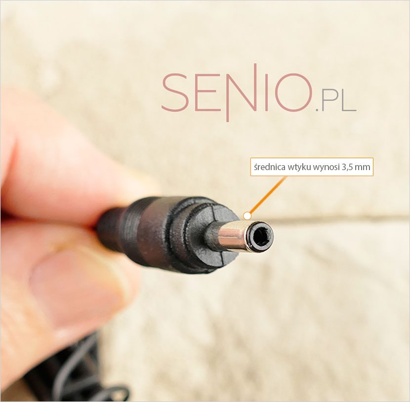 Ładowarka sieciowa do tabletu 12V 2A (2000mA) &ndash; wtyk 3,5mm